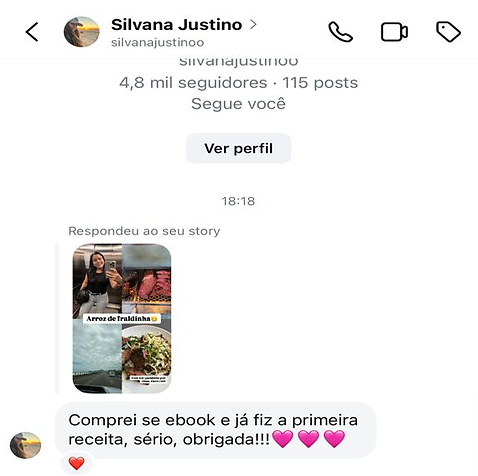 Comentário de cliente