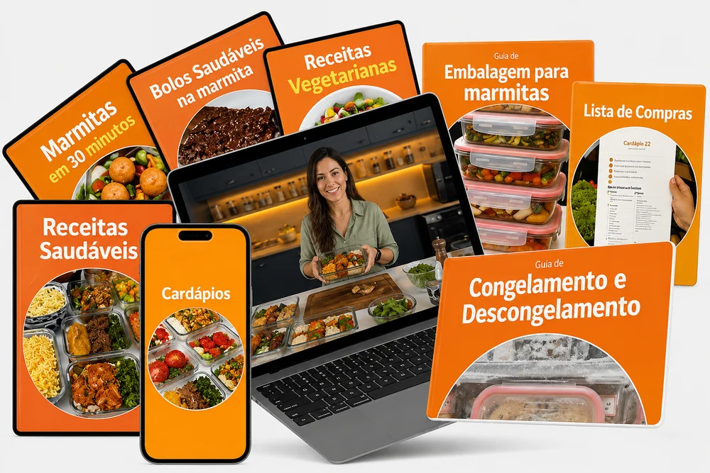 150 Almoços e Jantas Pra Congelar
